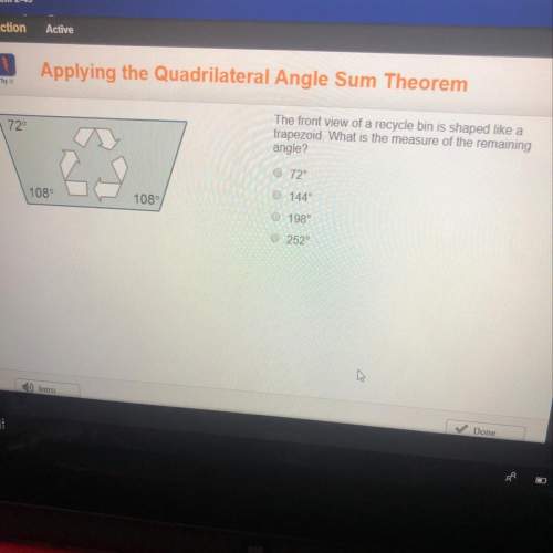 What is the measure of the remaining angle