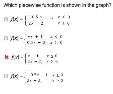 Brainliest plus 50 points! and do not guess! tysm!  which piecewise function is shown