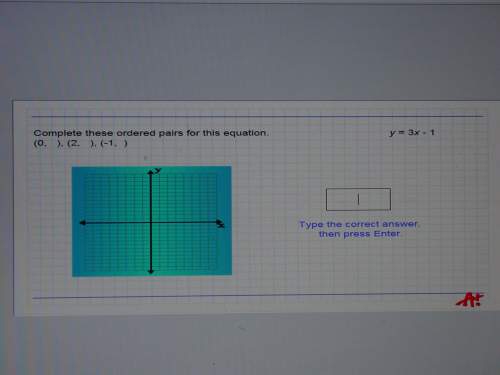 Complete these ordered pairs for this equation.