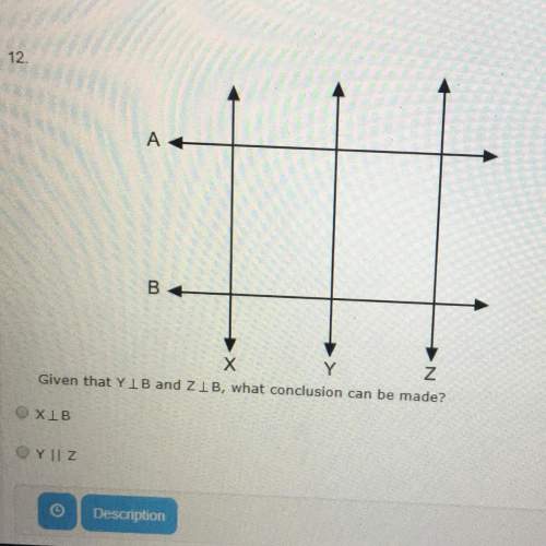 Given that y // b and z // b, what conclusion can be made?