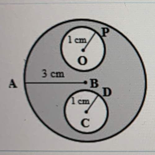 Find the area of the shaded region. give your answer as a completely simplified exact value in terms