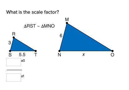 Me, ! what is the scale factor? rst ~ nmo a0 a1