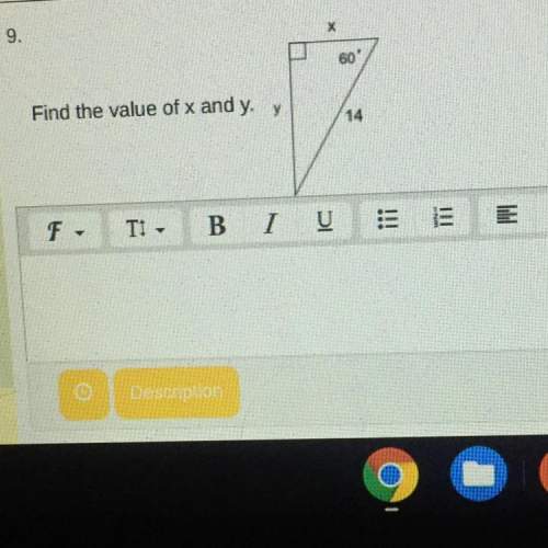 Can someone me find the value of x and y. i need asap