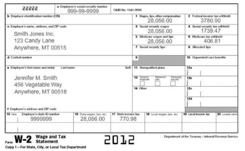 Use this part of the w-2 form to answer the following questions: 1. what is the t