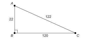What is the measure of angle c?  enter your answer as a decimal in the box. round