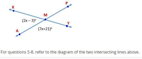 Answer all 4 with explanation for brainlest answer 5. find the sum of angles kma and yma