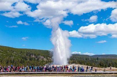 Which statement correctly identifies old faithful and explains how it formed?  it is a c
