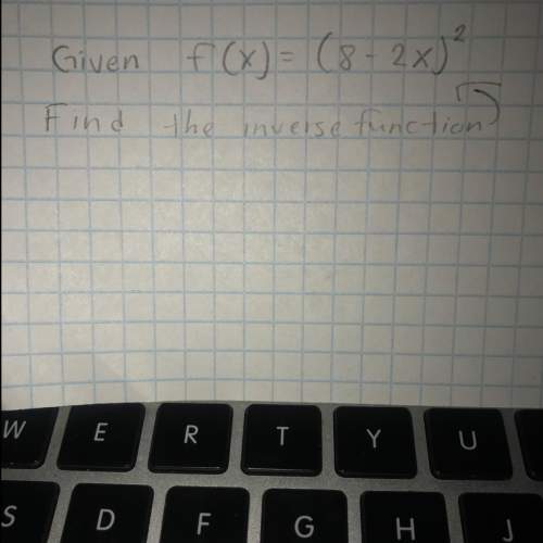 Find the inverse function of that problem!