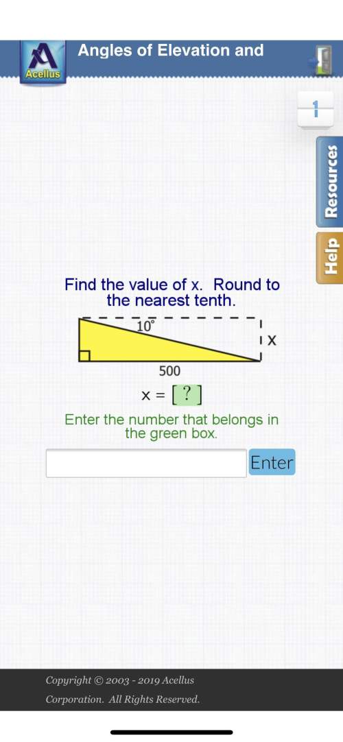 Find the value of x rounded to the nearest tenth.