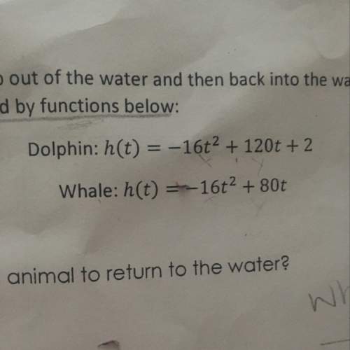 How long will it take each animal to return to the water