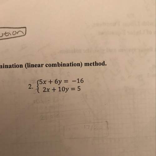 How to solve this equation using elimination