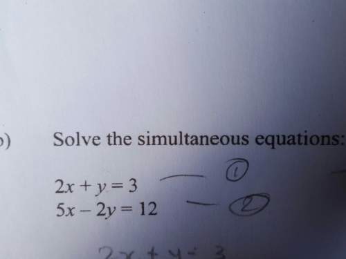 Solve this simultaneous equation! step by step