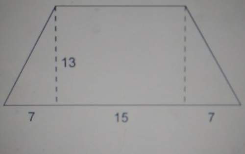 What is the area of the trapezoid with height 13 units? enter your answer in the boxunit
