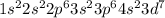 1s^{2}2s^{2}2p^{6}3s^{2}3p^{6}4s^{2}3d^{7}