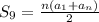 S_9=\frac{n(a_1+a_n)}{2}