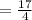 =\frac{17}{4}