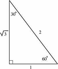 What triangle is a 30-60-90 triangle ?