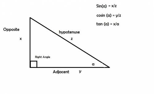 Apeer is having difficulty finding angle measures using trigonometric ratios in a right triangle. cr