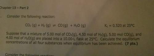 How to calculate the equilibrium of 4 substancea