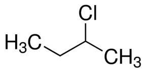 Which formula represents a molecule of 2 - chlorobutane?