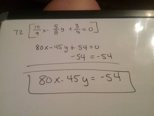 *remeber that on standard form you cant use !  give me the standard form of this equation.