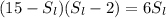 (15-S_{l})(S_{l}-2)=6S_{l}