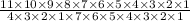 \frac{11\times10\times9\times8\times7\times6\times5\times4\times3\times2\times1}{4\times3\times2\times1\times7\times6\times5\times4\times3\times2\times1}