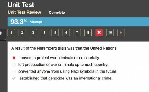 Aresult of the nuremberg trials was that the united nations moved to protect war criminals more care