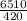 \frac{6510}{420}