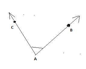 If two noncollinear rays join at a common endpoint, then an angle is created. which geometry term do