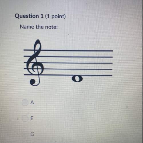 Name the note a) a b) e c) g d) d
