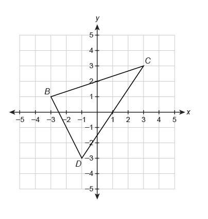 What are the endpoint coordinates for the midsegment of △bcd that is parallel to bc? enter your ans