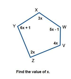 Find the value of x a. 108 b. 72 c. 27 d. 45