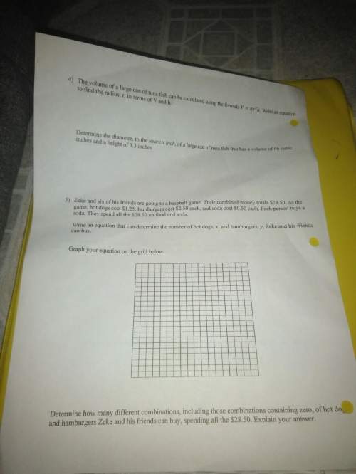 Need same math paper but the back now i hope your able to read it cleary i need with hw
