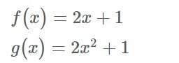 Taylor graphs the system below on her graphing calculator and decides that f(x)=g(x) at x=0, x=1, an