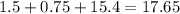 1.5+0.75+15.4=17.65