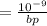 = \frac{10^{-9}}{bp}