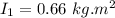 I_1=0.66\ kg.m^2