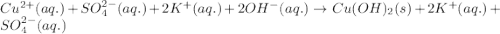 Cu^{2+}(aq.)+SO_4^{2-}(aq.)+2K^+(aq.)+2OH^-(aq.)\rightarrow Cu(OH)_2(s)+2K^+(aq.)+SO_4^{2-}(aq.)