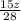 \frac{15z}{28}