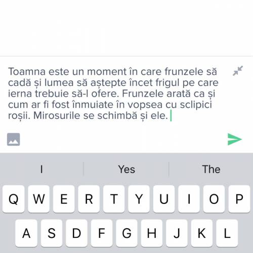 Redactează o compunere la persoana 1 despre frumusețea toamnei.vă rog sa ma ajutati este foarte urge