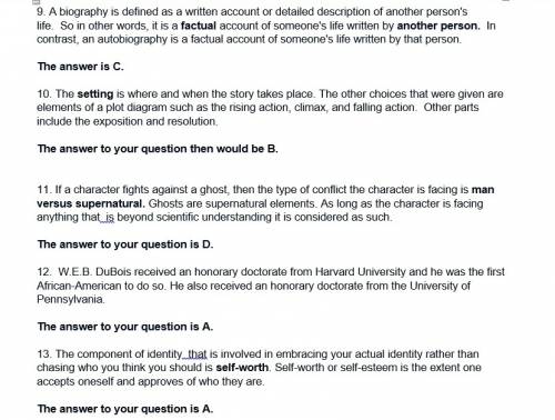 1. if a character is trying to weigh options and make a decision, what type of conflict is he or she