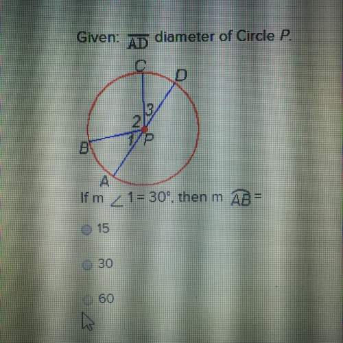__ given: ad diameter of circle p.