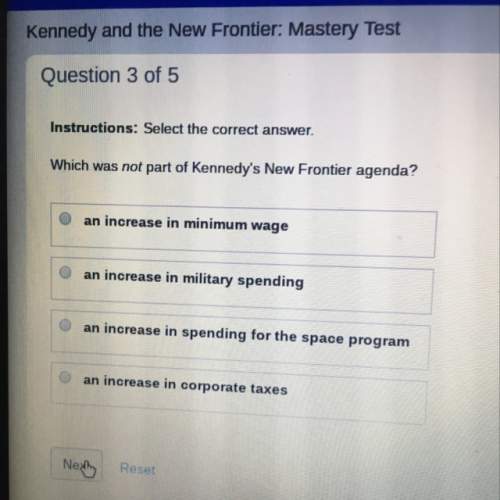 What was not part of kennedy’s new frontier agenda