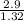 \frac{2.9}{1.32}