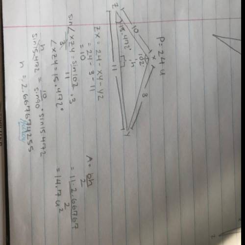 The perimeter of triangle xyz is 24 units. triangle x y z is shown. the length of x y is 3 and the l