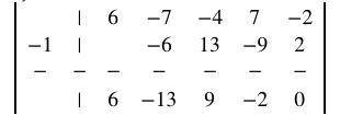 f(x) = {6x}^{4} - {7x}^{3} - {4x}^{2} + 7x - 2