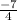 \frac{-7}{4}