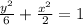 \frac{y^2}{6}+\frac{x^2}{2}=1