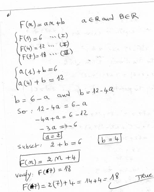 Three terms of an arithmetic sequence are shown below which recursive formula defines the sequence f